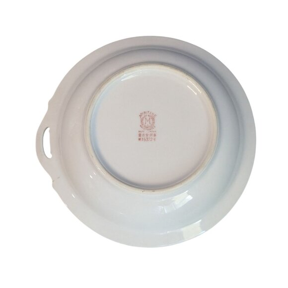 Noritake Azalea Bon Bon Dish 6.5" Floral Design Gold Handle Morimura mark - Picture 2 of 13